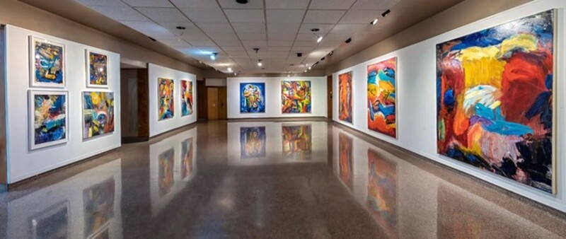 Installation view, Accessing Presence